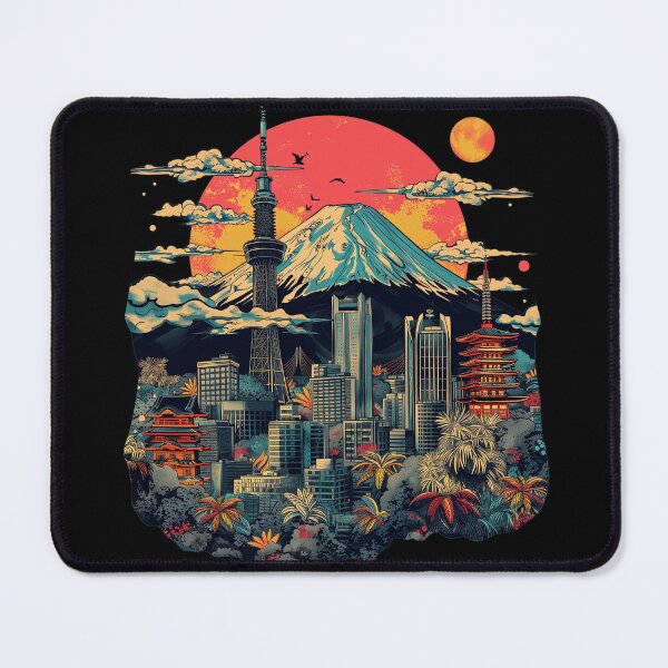 Item preview, Tokyo Japan, Japanese Inspired 80s Style, Tokyo City Design designed and sold by enjoytheshirt.