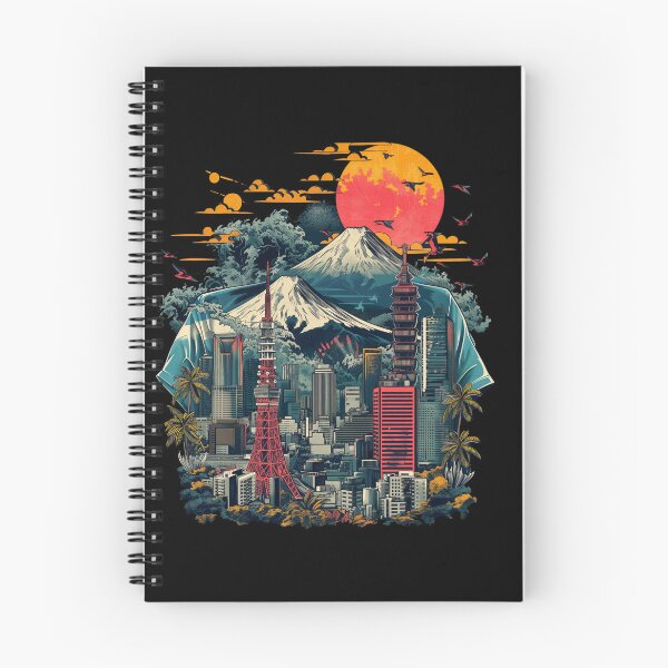 Item preview, Tokyo City Design, Tokyo Japan, Japanese Inspired 80s Style designed and sold by enjoytheshirt.