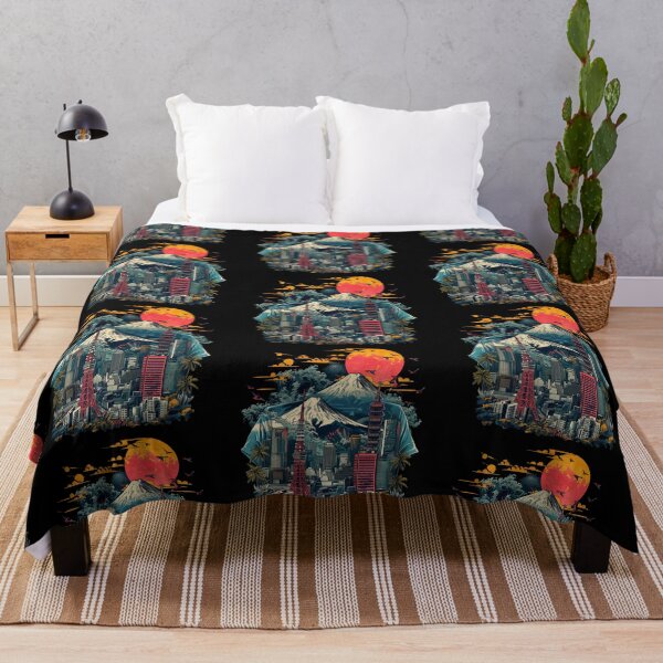 Item preview, Tokyo City Design, Tokyo Japan, Japanese Inspired 80s Style designed and sold by enjoytheshirt.
