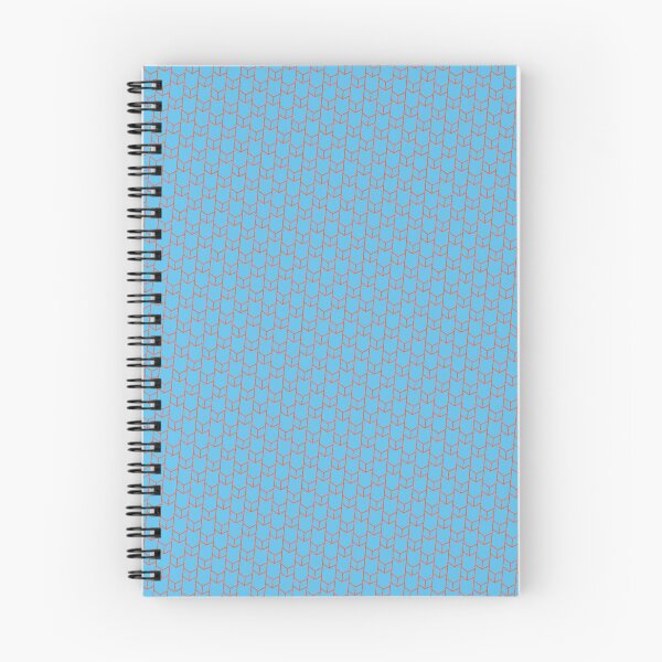 Item preview, Blue Background Orange Lines & Arrows Infinite Endless Pattern designed and sold by Alchemy-A-La-G.
