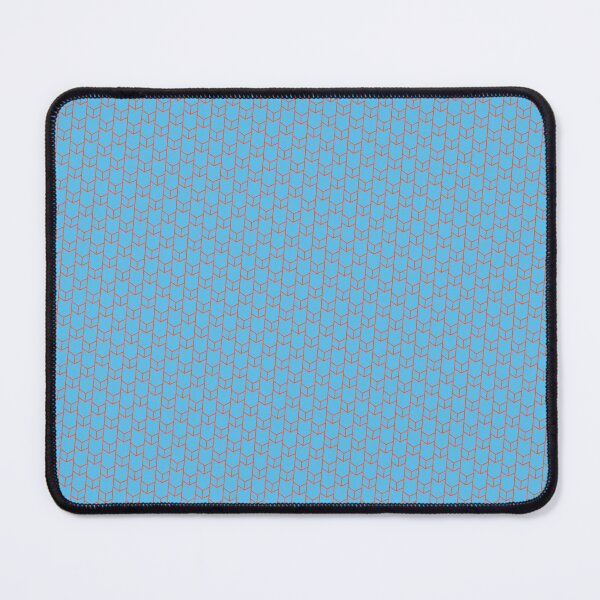 Item preview, Blue Background Orange Lines & Arrows Infinite Endless Pattern designed and sold by Alchemy-A-La-G.
