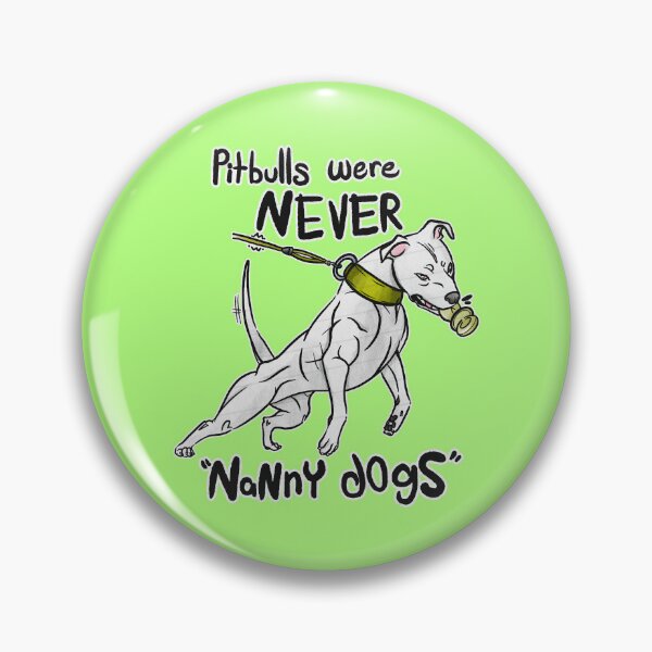 Item preview, Pitbulls were NEVER “NaNnY dOgS” Flop White APBT designed and sold by Sparklepupfaeri.