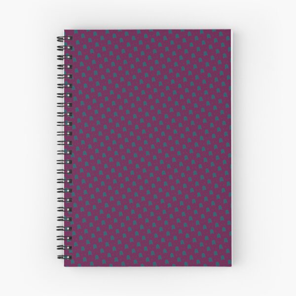 Item preview, Purple Background Teal Arrow Shapes Infinite Endless Pattern designed and sold by Alchemy-A-La-G.