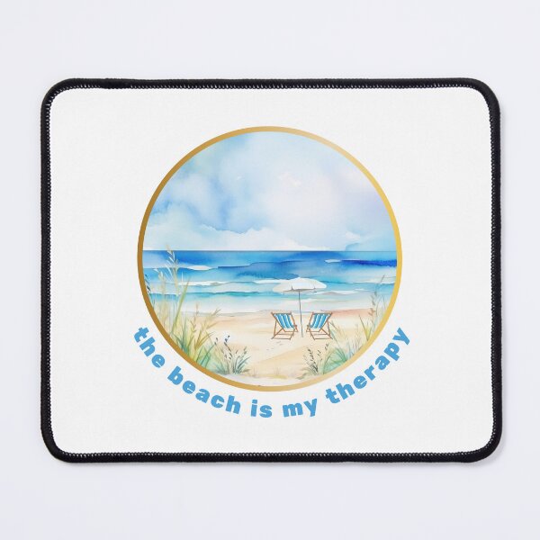 Item preview, The Beach is My Therapy designed and sold by BHBoutiqueShop.