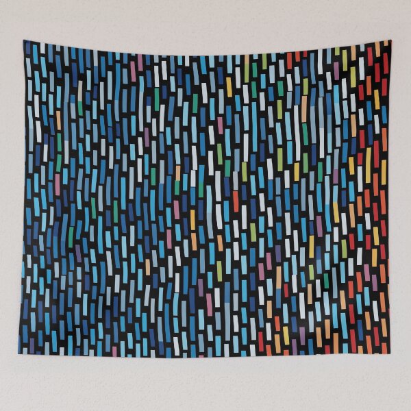Item preview, Colorful Vertical Dashed Lines Spectrum designed and sold by EnchantArtCo.