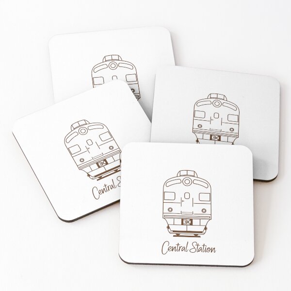 Item preview, Central Station Train designed and sold by The Art Alchemist.