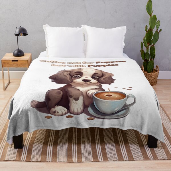Item preview, Coffee with Cute Puppies  designed and sold by Promoc.