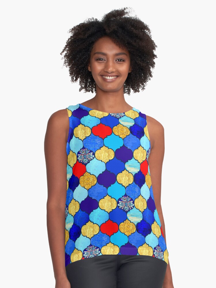 Item preview, Sleeveless Top designed and sold by MagentaRose.