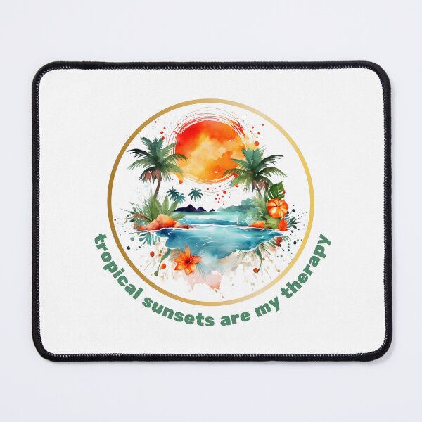 Item preview, Tropical Sunsets Are My Therapy designed and sold by BHBoutiqueShop.