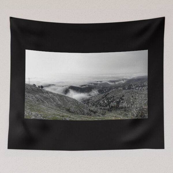 Item preview, Mysterious Valleys: Aerial Enigma in Thick Mist designed and sold by EpicVistas.