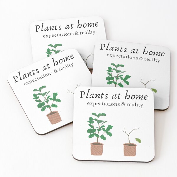 Item preview, Plants At Home Expectations & Reality  designed and sold by PurrfectJourney.