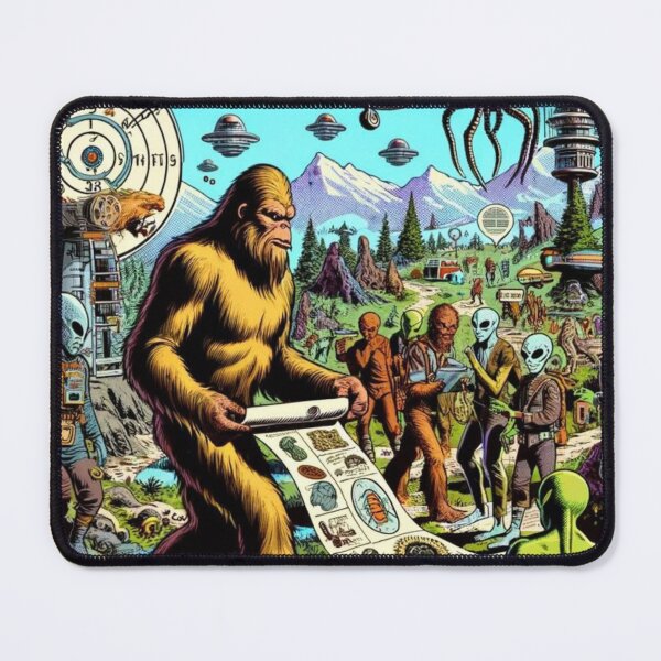 Item preview, Galactic Scavenger Hunt  | Bigfoot And Aliens | Ufo | Believe designed and sold by ShopCoolStop.