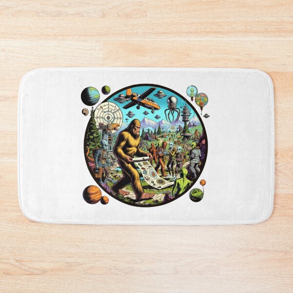 Item preview, Galactic Scavenger Hunt  | Bigfoot And Aliens | Ufo | Believe designed and sold by ShopCoolStop.
