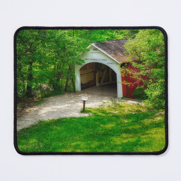 Item preview, Cox Ford Covered Bridge - Indiana designed and sold by Kathy Weaver.