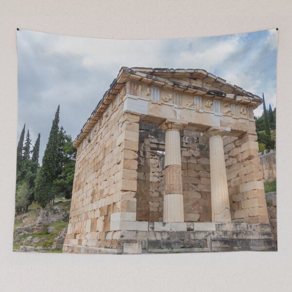 Item preview, Antigua Delfos Grecia, Tesoro ateniense designed and sold by SafariByMarisa.