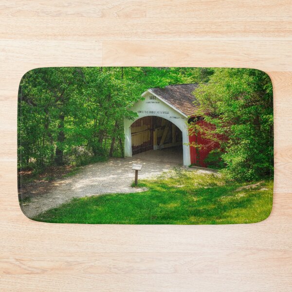 Item preview, Cox Ford Covered Bridge - Indiana designed and sold by Kathy Weaver.