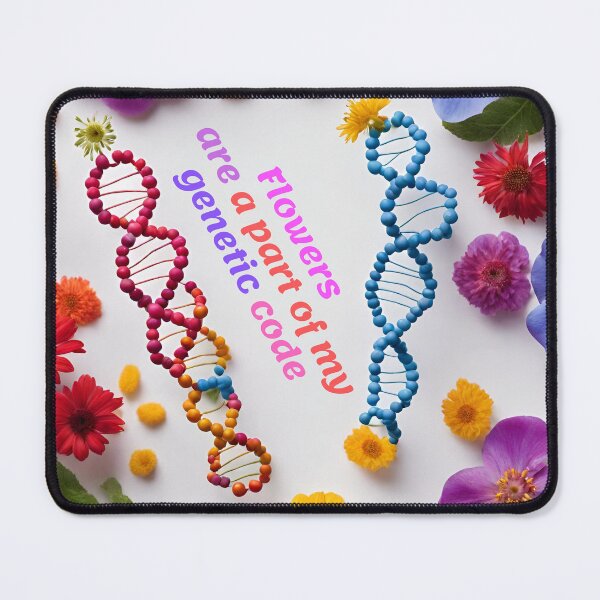 Item preview, Genetic code with flowers designed and sold by MyCraftForYOU.