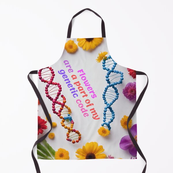 Item preview, Genetic code with flowers designed and sold by MyCraftForYOU.