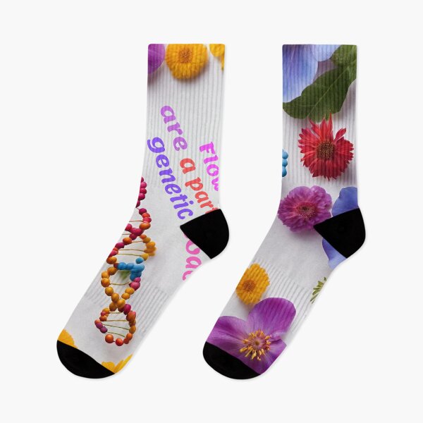 Item preview, Genetic code with flowers designed and sold by MyCraftForYOU.