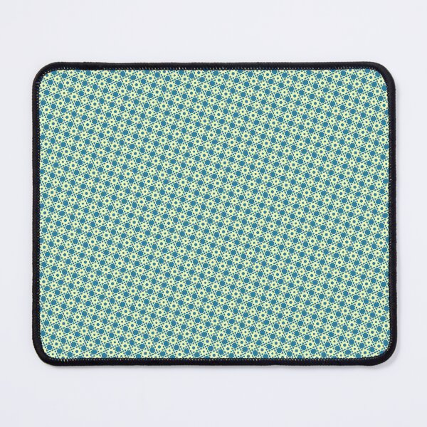 Item preview, Yellow Background Blue Octagon & Arrows Infinite Endless Pattern designed and sold by Alchemy-A-La-G.
