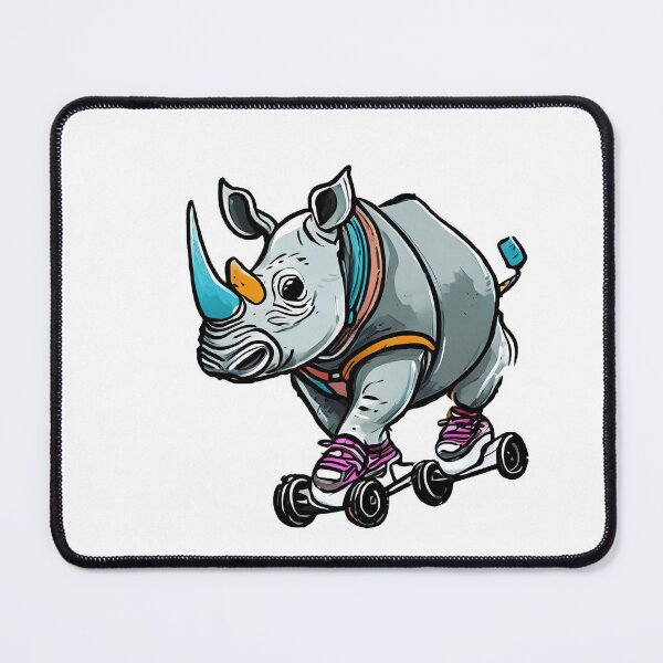 Item preview, Rollerblading Rhino Rebel designed and sold by omerfdln34.