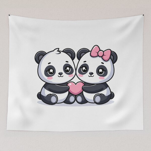 Item preview, Cute Panda Cub designed and sold by cave-canvas.