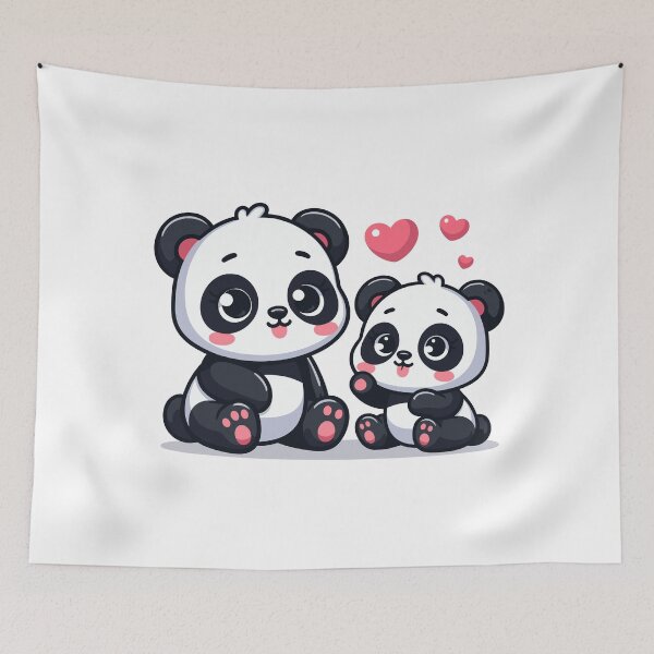 Item preview, Cute Panda Cub designed and sold by cave-canvas.
