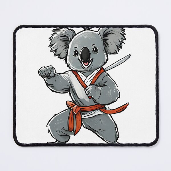 Item preview, Karate-chopping Koala Sensei designed and sold by omerfdln34.