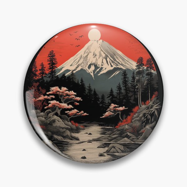 Item preview, Fuji Mount Tokyo Japan Fujiyama Japanese Inspired 80s Style, Fujiyama the main mount of Japan designed and sold by enjoytheshirt.