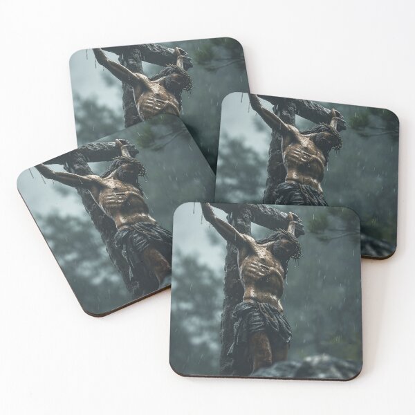 Item preview, Art-Calvary Crucifixion Crosses-Religious Artwork-C142-1 designed and sold by MPCFICTION.
