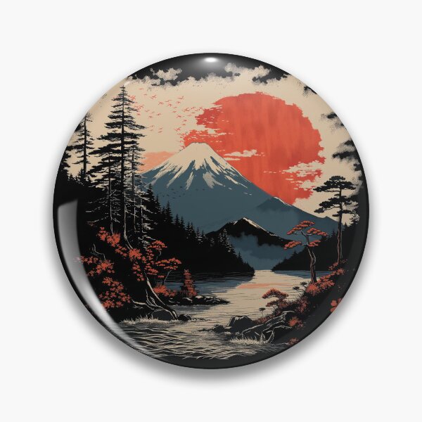 Item preview, Fuji Mount Tokyo Japan Fujiyama Japanese Inspired 80s Style, Fujiyama the main mount of Japan designed and sold by enjoytheshirt.