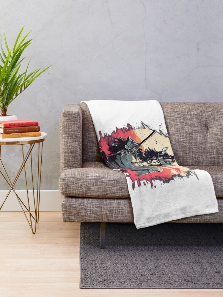 Thumbnail 2 of 6, Throw Blanket, Samurai designed and sold by JonathanP514.