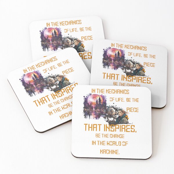 Item preview, in the mechanics of life be the piece that inspires... designed and sold by jean giosi.