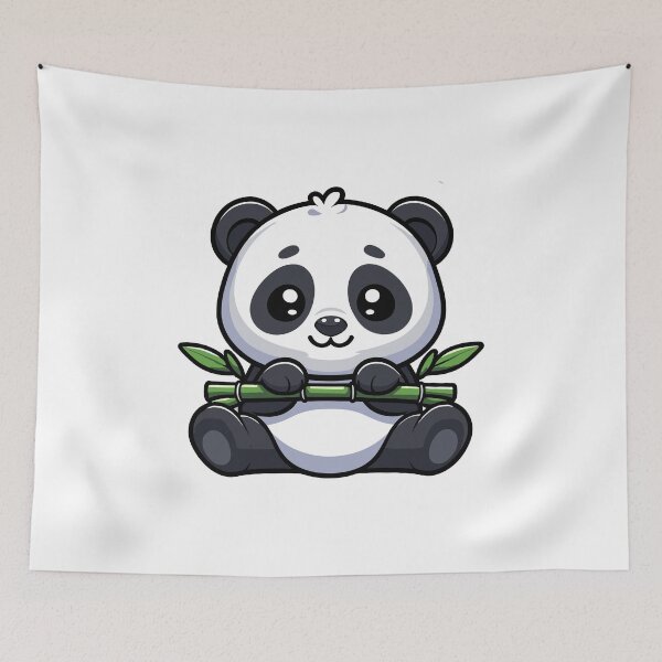 Item preview, Cute Panda Cub designed and sold by cave-canvas.