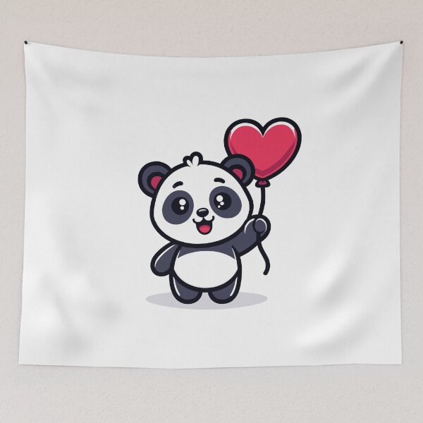 Item preview, Cute Panda Cub designed and sold by cave-canvas.