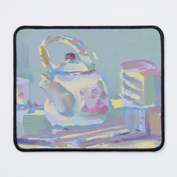 Item preview, Still Life With Tea Sets #4 Digital painting designed and sold by artchaoliu.