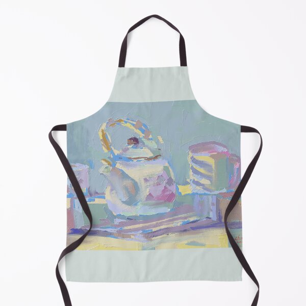 Item preview, Still Life With Tea Sets #4 Digital painting designed and sold by artchaoliu.