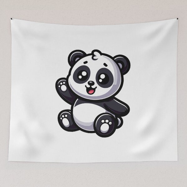 Item preview, Cute Panda Cub designed and sold by cave-canvas.
