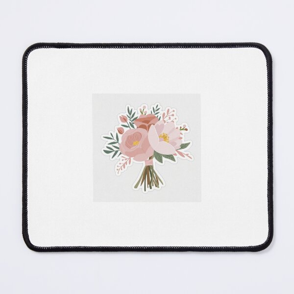 Item preview, Elegant Pastel Bridal Flower Bouquet designed and sold by LumeaArt.