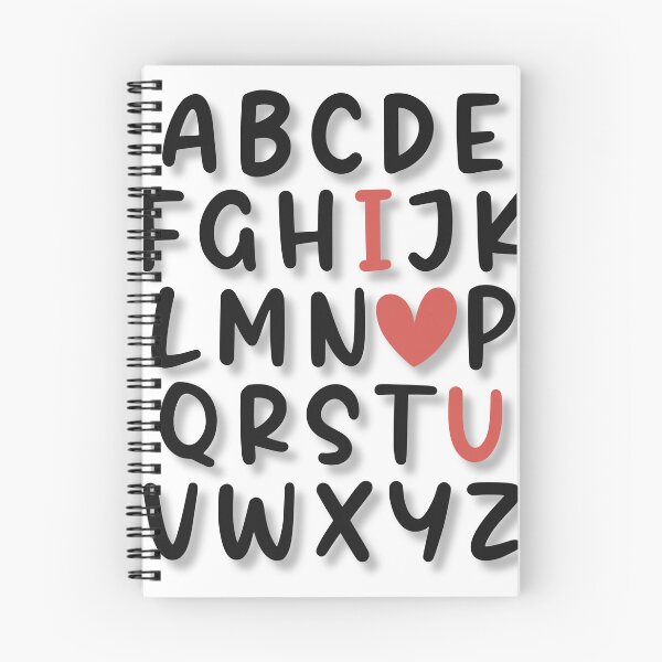 Item preview, I Love You from A to Z designed and sold by DaniUK.