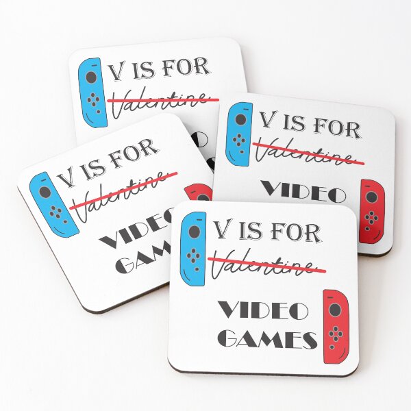 Item preview, V Is Not For Valentine, It Is For Video Games designed and sold by Slassyat.