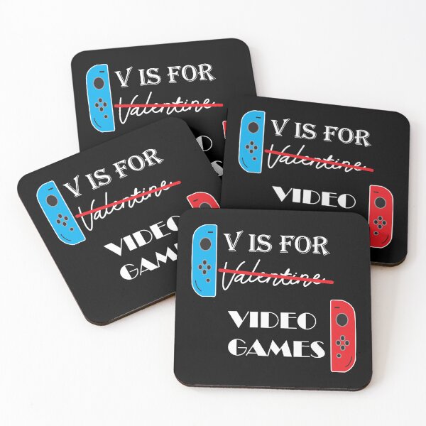 Item preview, V Is Not For Valentine, It Is For Video Games designed and sold by Slassyat.