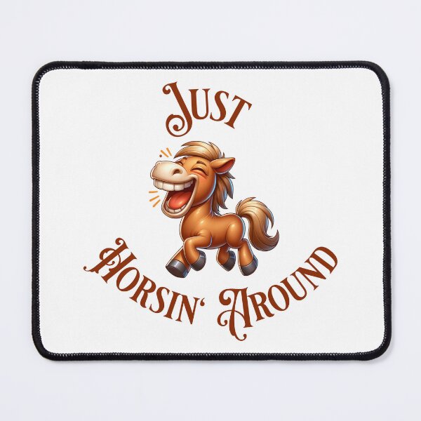 Item preview, Just Horsin' Around designed and sold by StonegateArt.