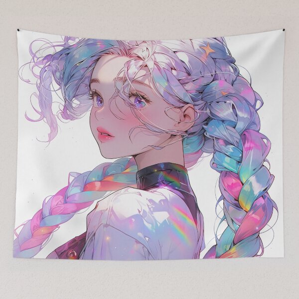 Item preview, Soft Dreamy Pastel Anime Girl designed and sold by bubblegoth.