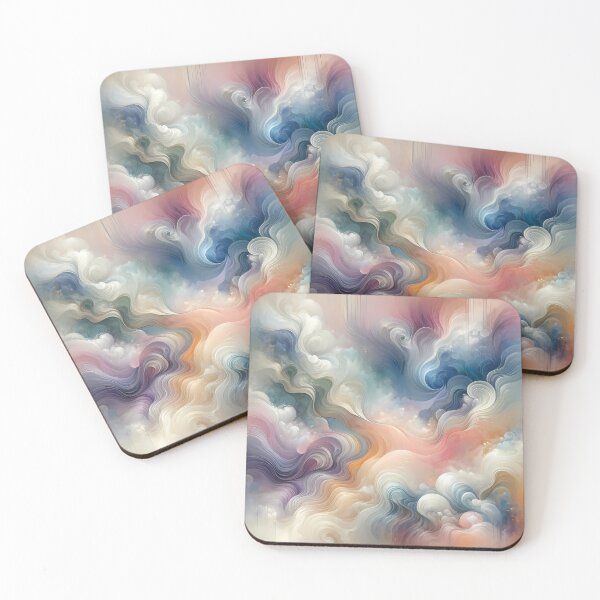 Item preview, Ethereal Swirls Abstract Art designed and sold by ArtWithoutArt.