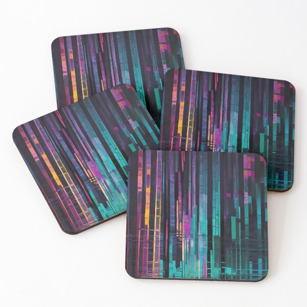 Item preview, Abstract Metropolis at Nightfall designed and sold by Vitalka-uk.