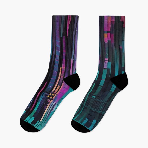 Item preview, Abstract Metropolis at Nightfall designed and sold by Vitalka-uk.