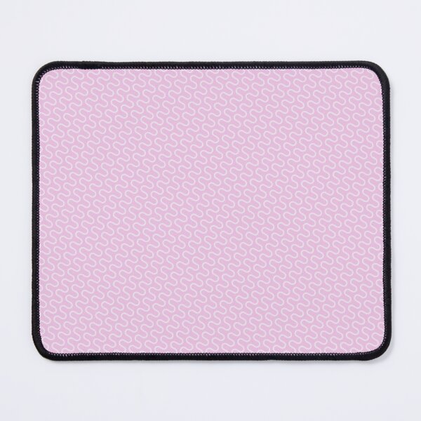 Item preview, Pink Backdrop White Diagonal Waves Infinite Endless Pattern designed and sold by Alchemy-A-La-G.