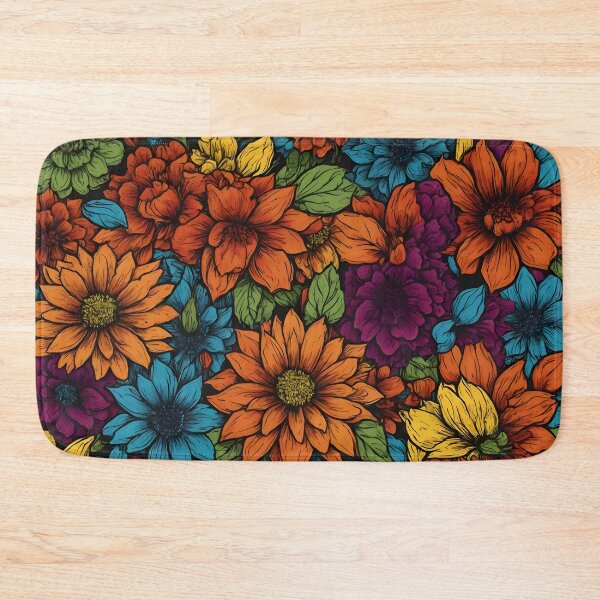 Item preview, Floral Burst Delight Tee designed and sold by WAUZ.