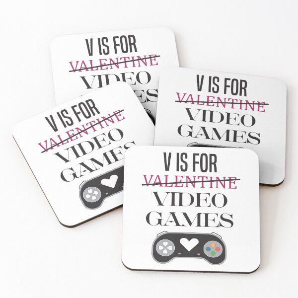 Item preview, V Is Not For Valentine, It Is For Video Games designed and sold by Slassyat.